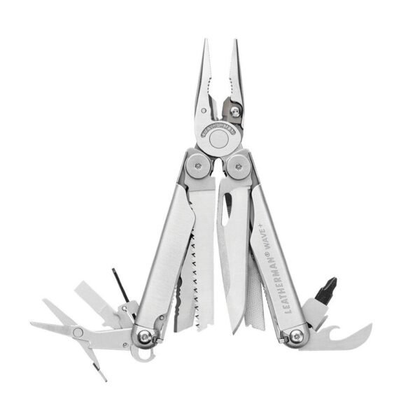 Мультитул Leatherman WAVE PLUS синтетичний чохол карт. коробка