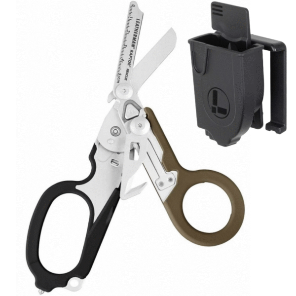 Мультиінструмент Leatherman Raptor Rescue чорні-пісочні чохол MOLLE