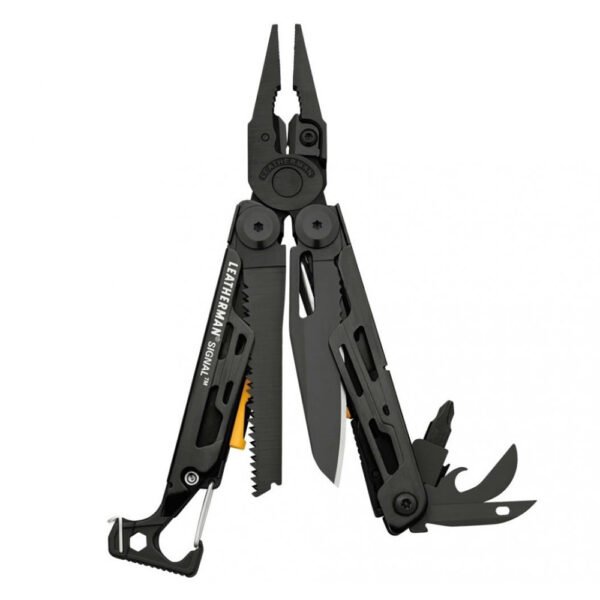 Мультитул Leatherman SIGNAL BLACK синтетичний чохол картонна коробка